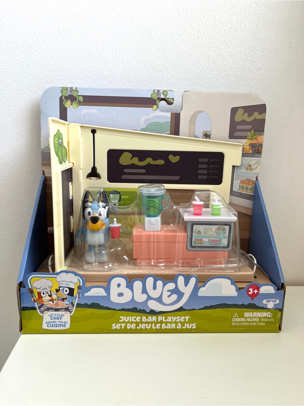 Brand New Bluey Juice Bar Playset